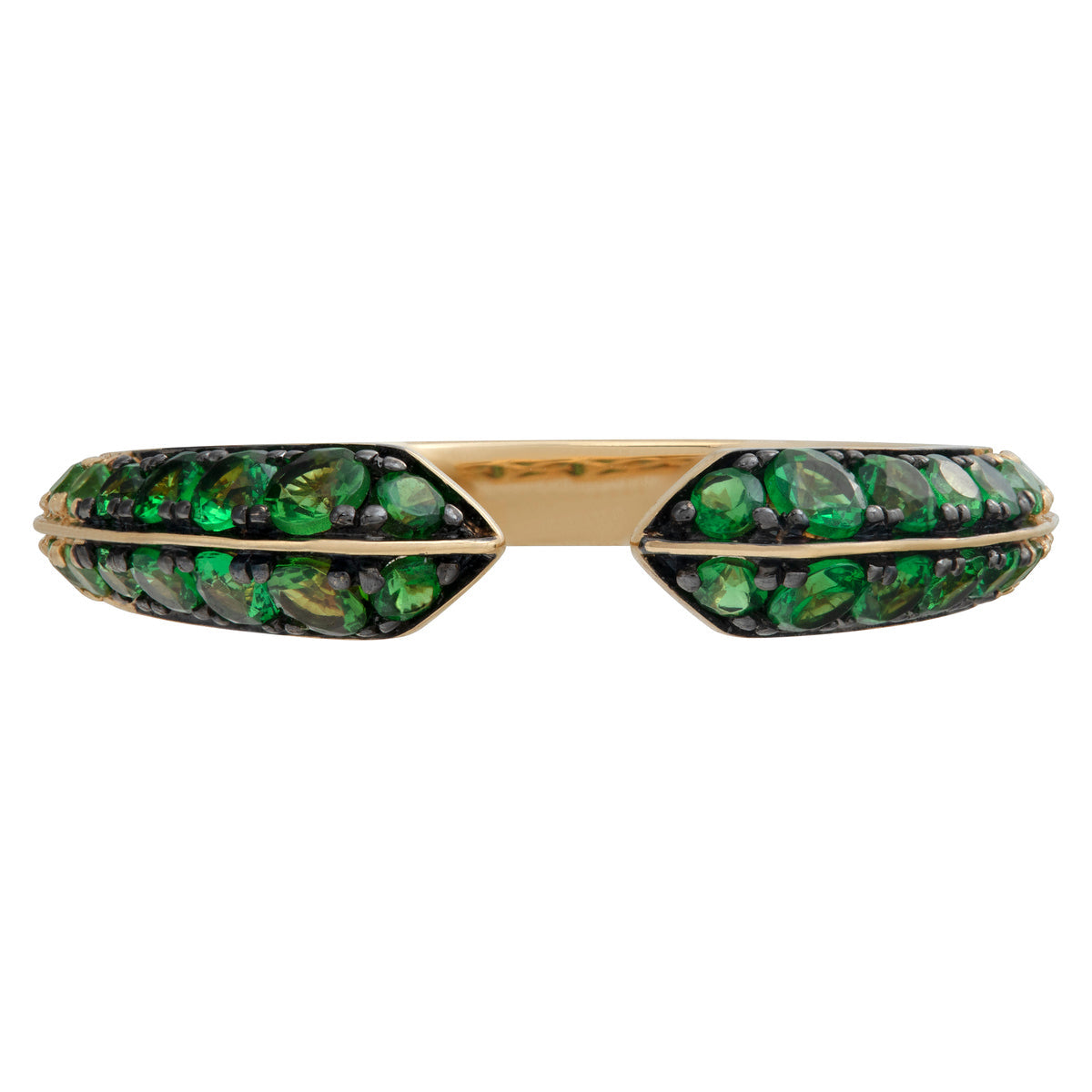 "Face To Face Arrows" Ring
