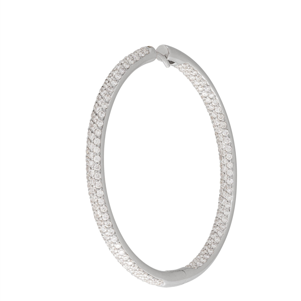 Front And Back Diamond Earrings