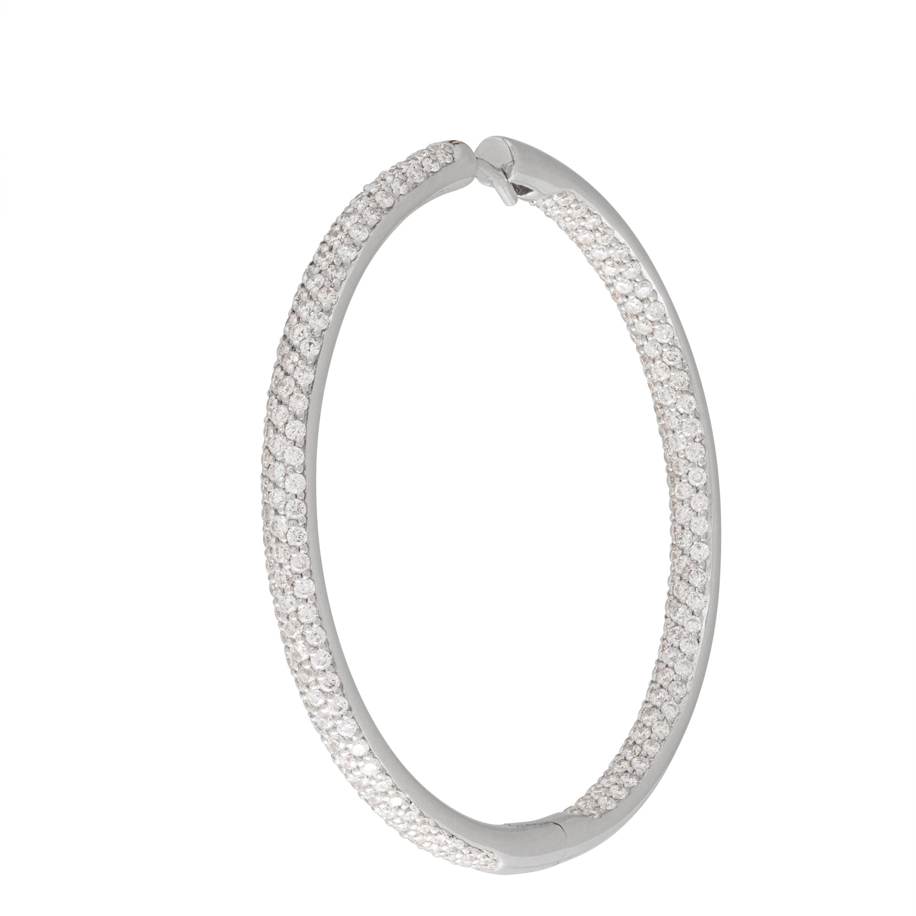 Front And Back Diamond Earrings