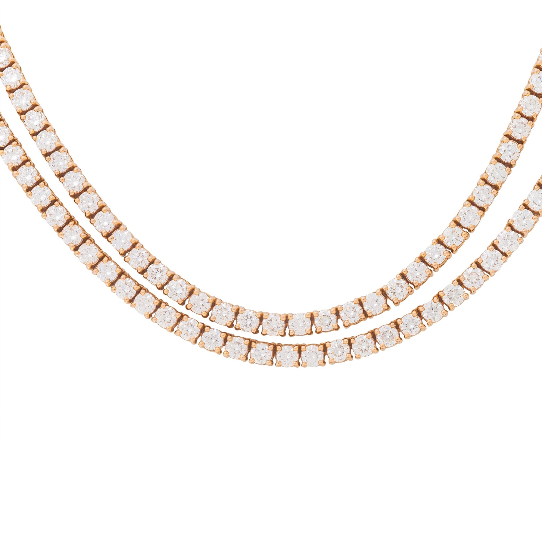 Important Diamond Long Necklace